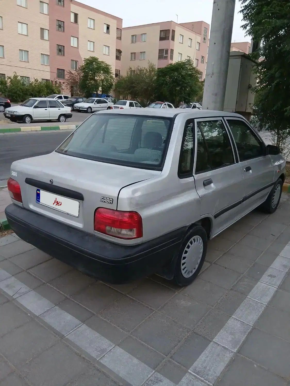 پراید صبا بنزینی - 1386
