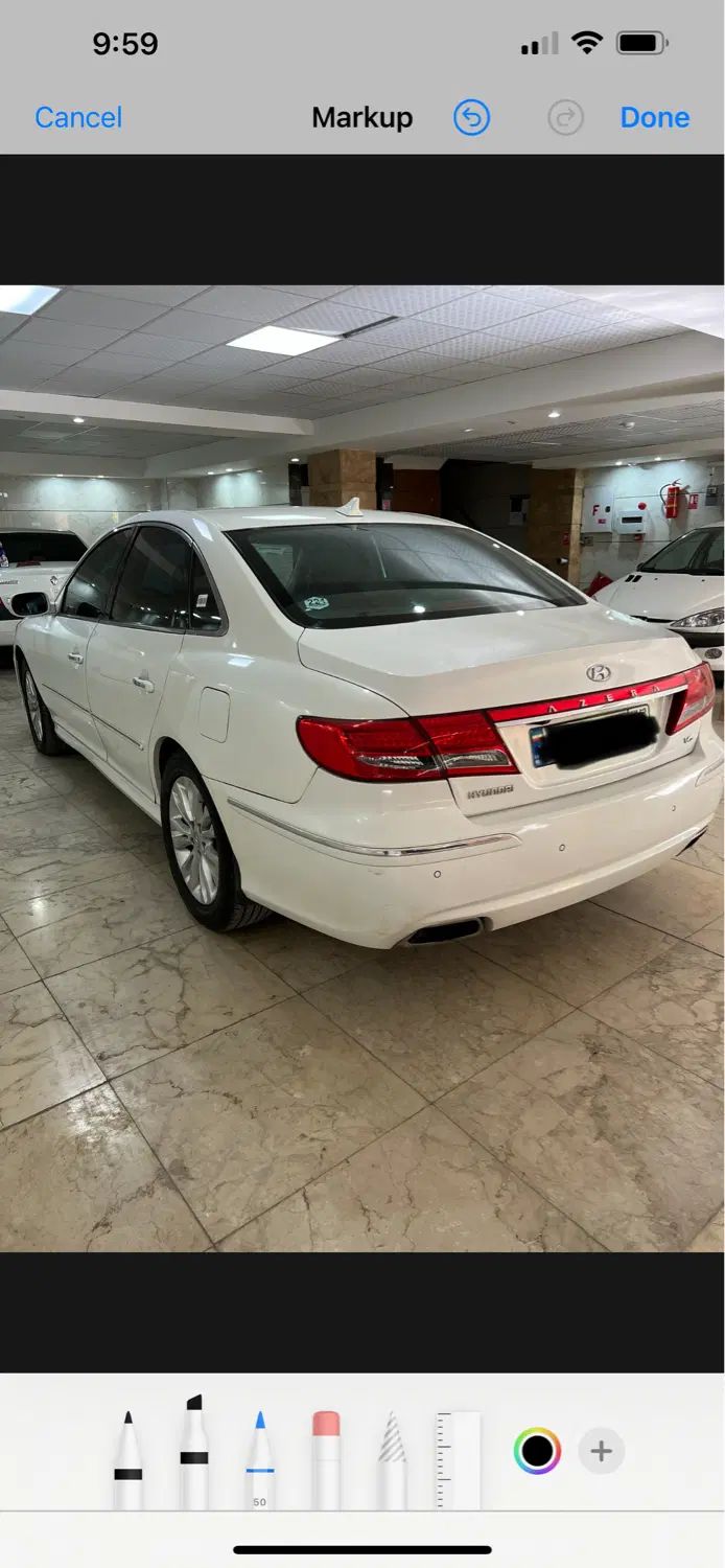 هیوندای آزرا (گرنجور) 3300cc - 2011