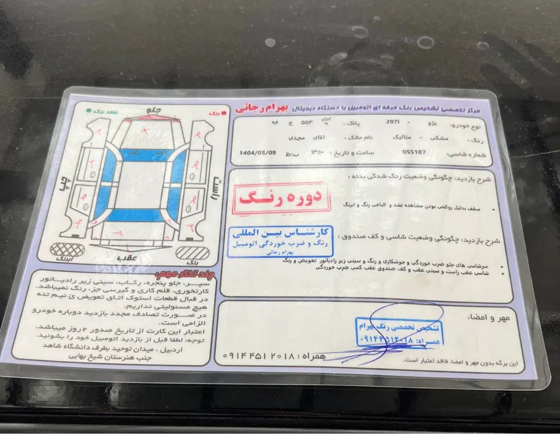 پژو 206 تیپ 2 - 1388