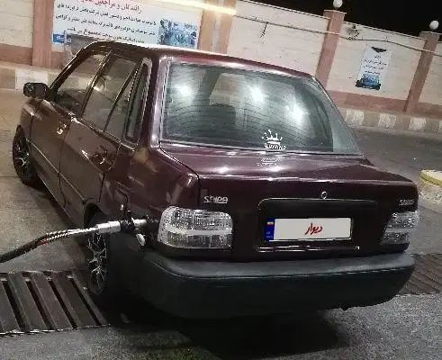 پراید صبا دوگانه‌سوز - 1384