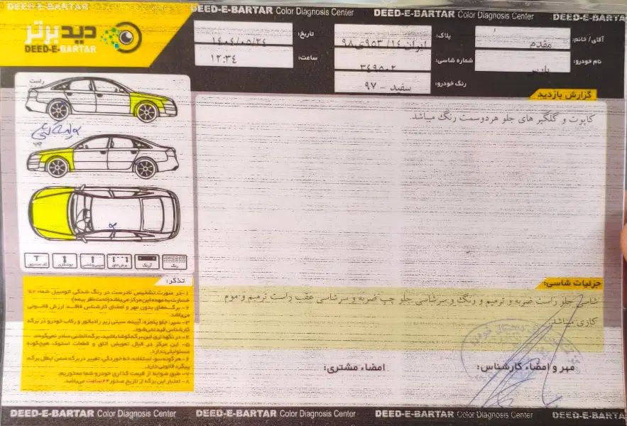 پژو پارس سال - 1397