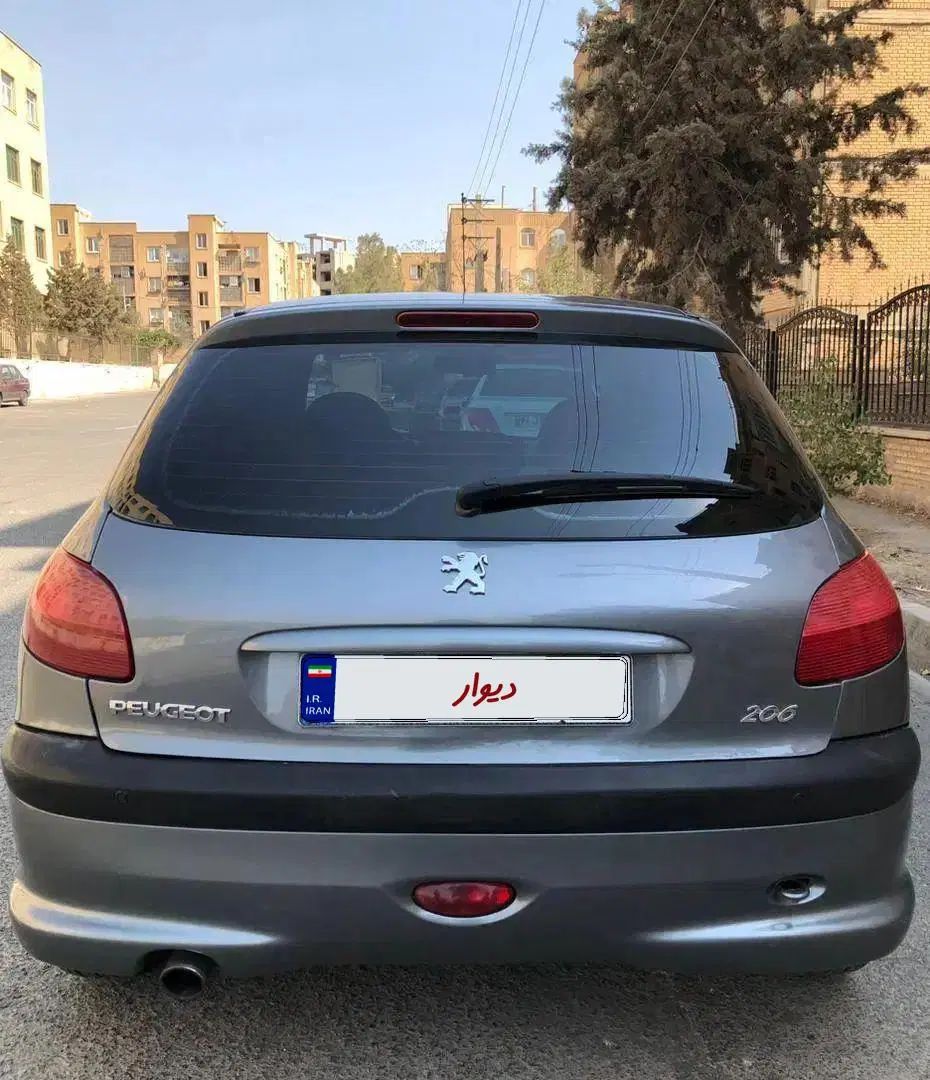 پژو 206 تیپ 2 - 1387