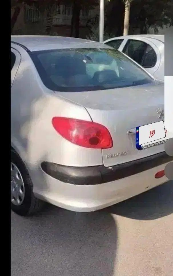 پژو ۲۰۶ صندوق دار v8 - 1386