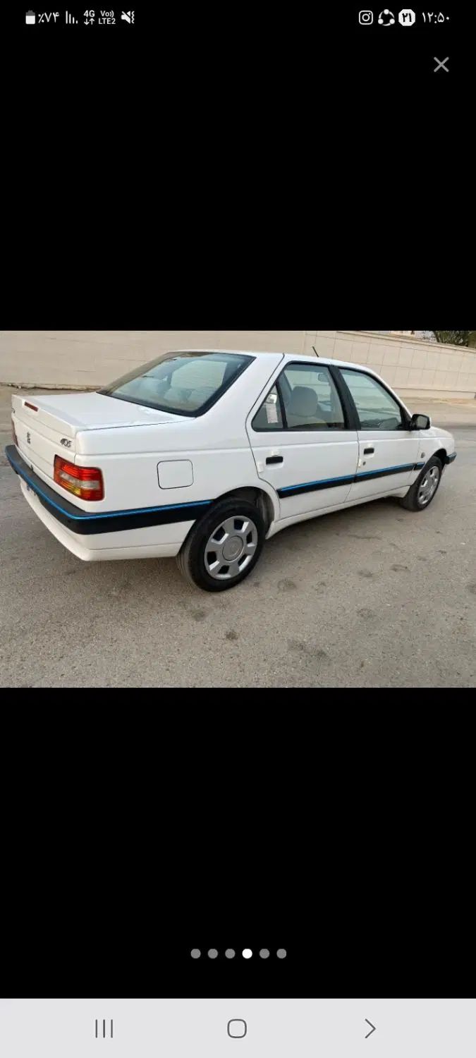 پژو 405 SLX بنزینی TU5 - 1391