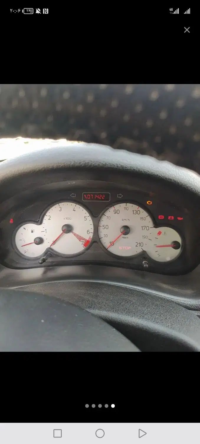 پژو ۲۰۶ صندوق دار v8 - 1399