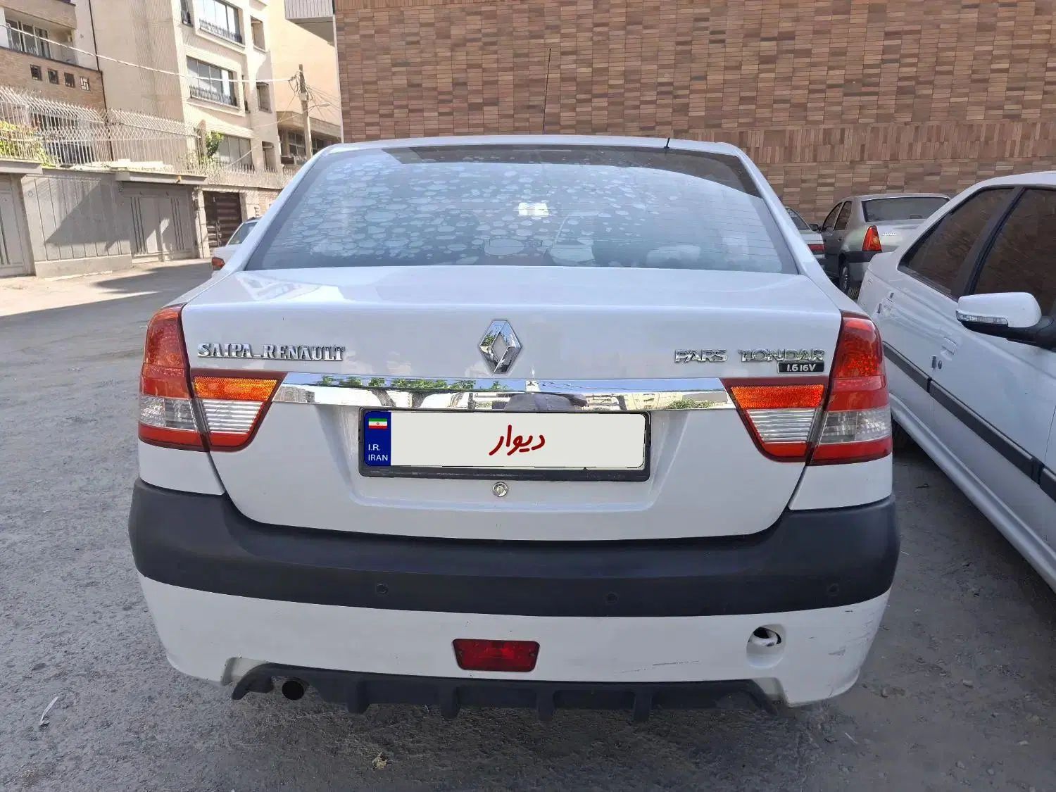 رنو پارس تندر گیربکس JHQ + مولتی مدیا - 1395