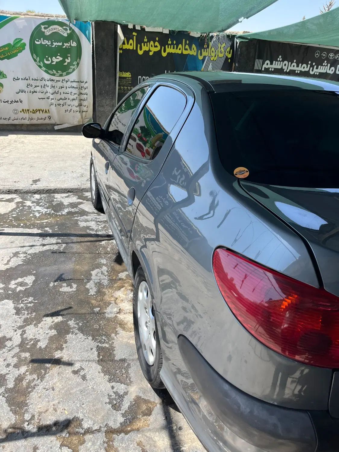 پژو ۲۰۶ صندوق دار v8 - 1397