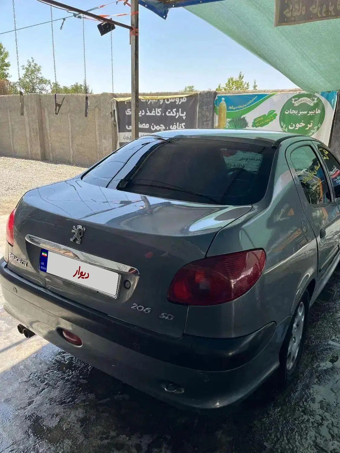 پژو ۲۰۶ صندوق دار v8 - 1397