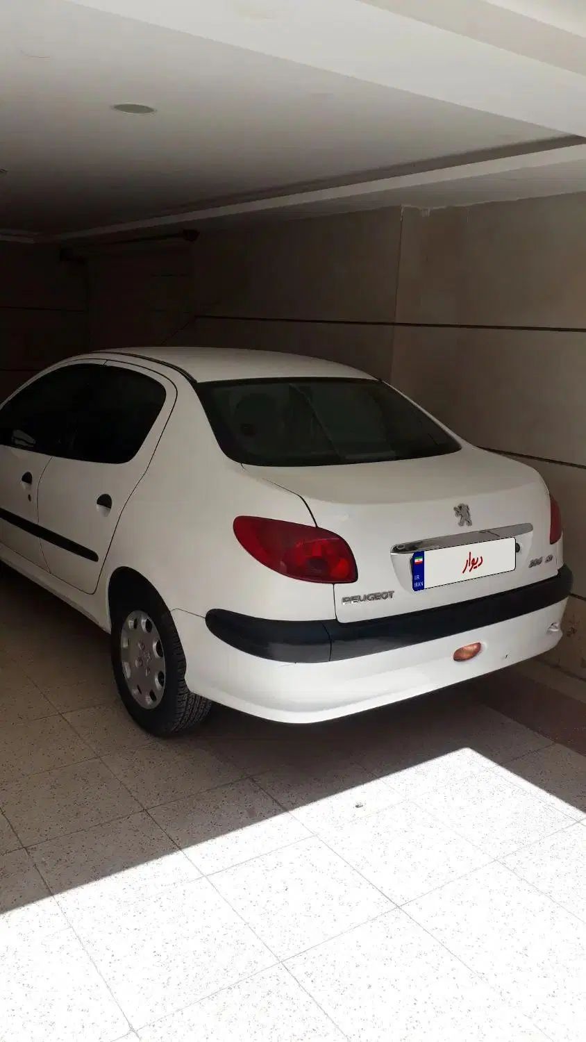 پژو ۲۰۶ صندوق دار v20 - 1390