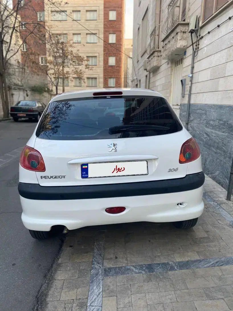 پژو 206 تیپ 2 - 1396