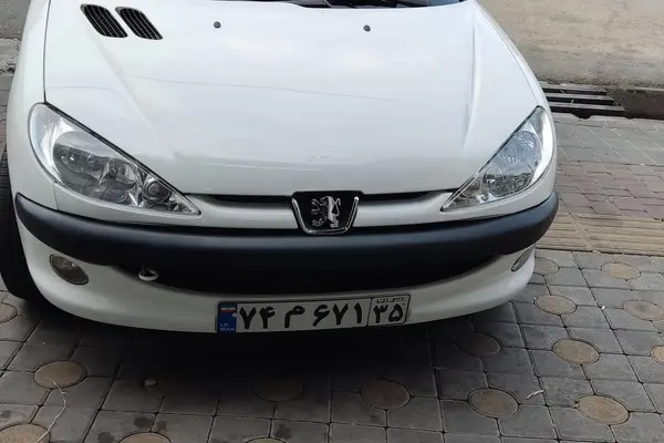 پژو ۲۰۶ صندوق دار v8 - 1398