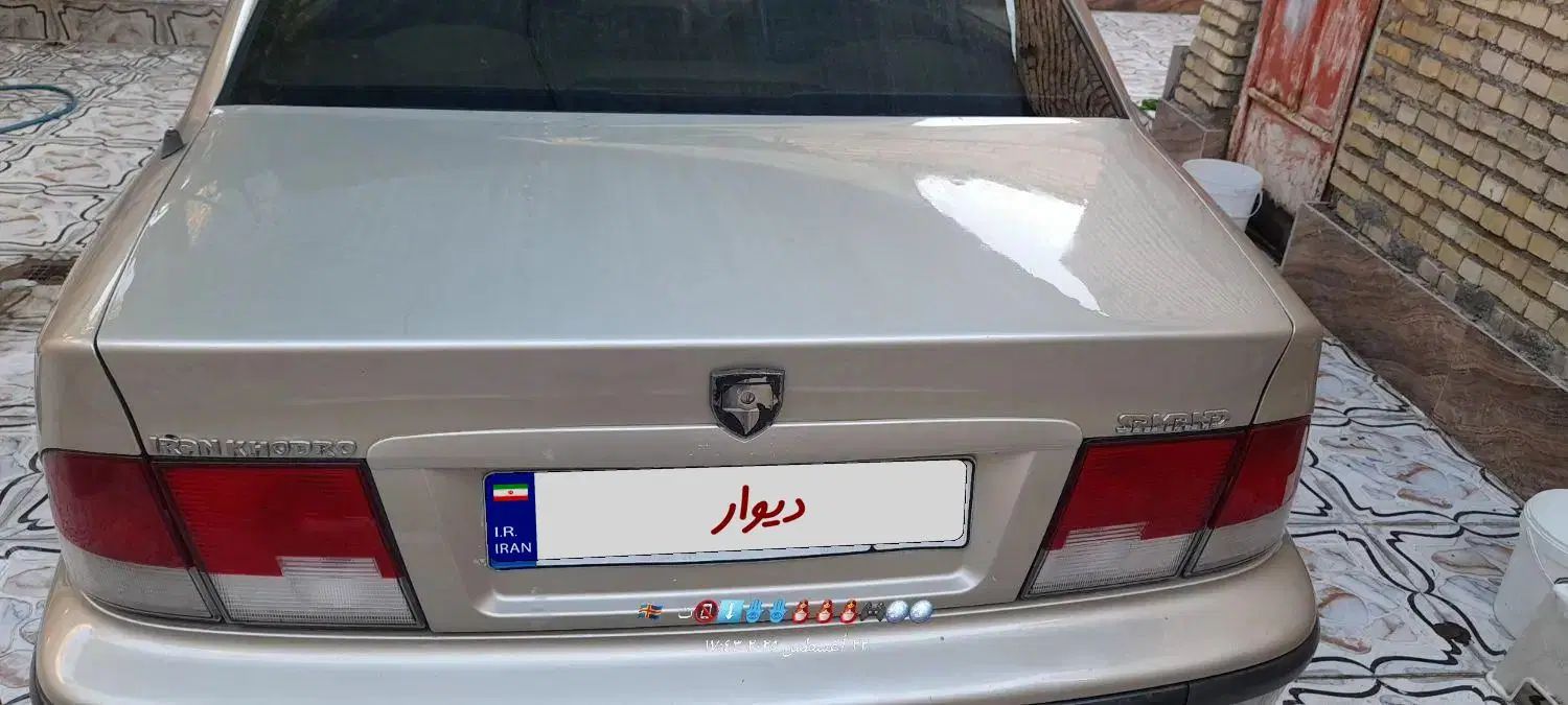 سمند X7 دوگانه سوز - 1386