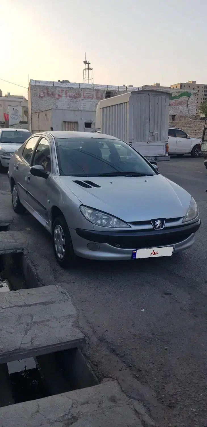 پژو ۲۰۶ صندوق دار v8 - 1386