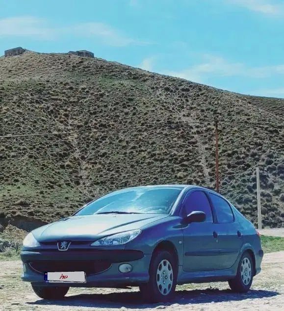 پژو ۲۰۶ صندوق دار v8 - 1386