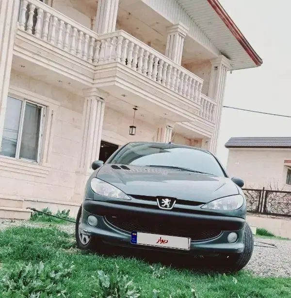 پژو ۲۰۶ صندوق دار v8 - 1386