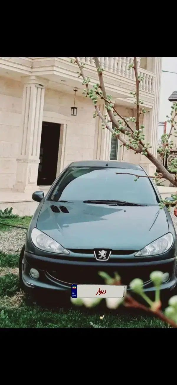 پژو ۲۰۶ صندوق دار v8 - 1386