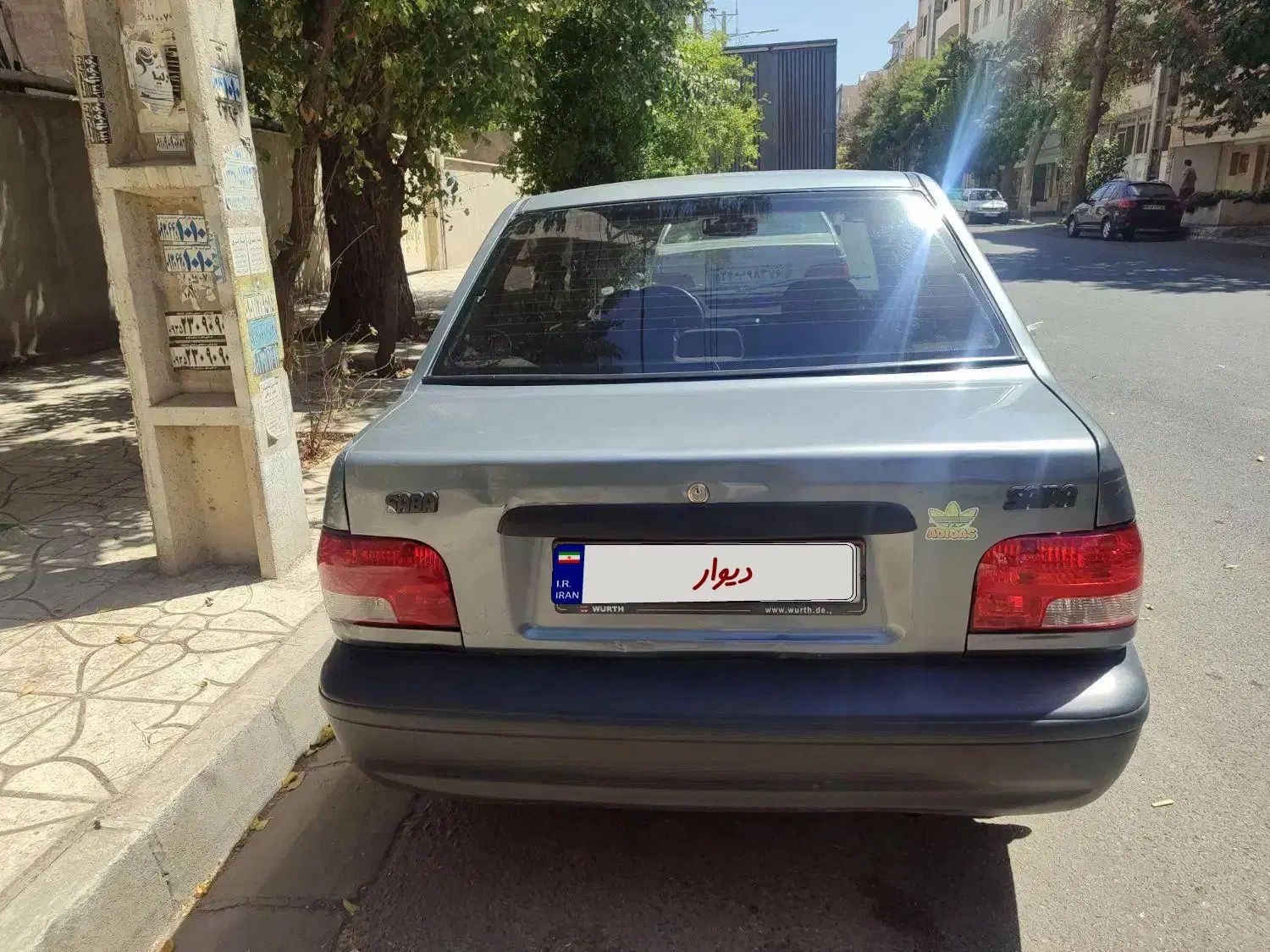 پراید صبا بنزینی - 1387