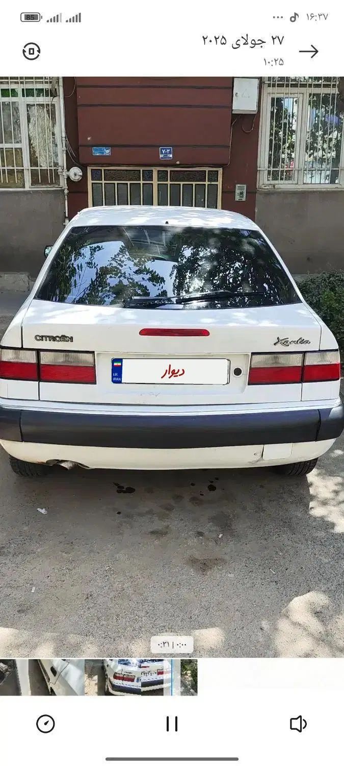 سیتروئن زانتیا SX - 1387