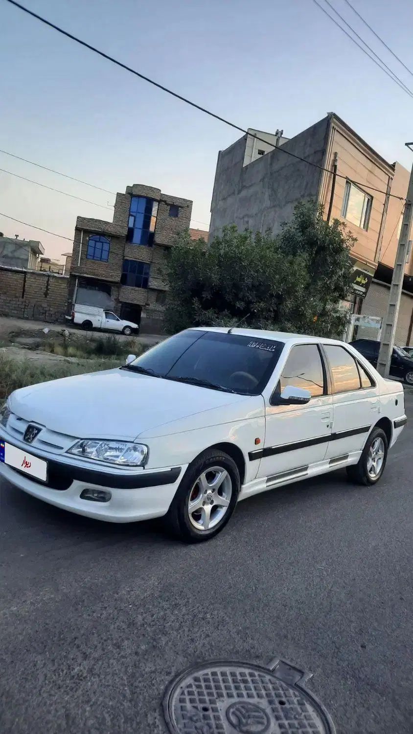 پژو پارس دوگانه سوز - 1386