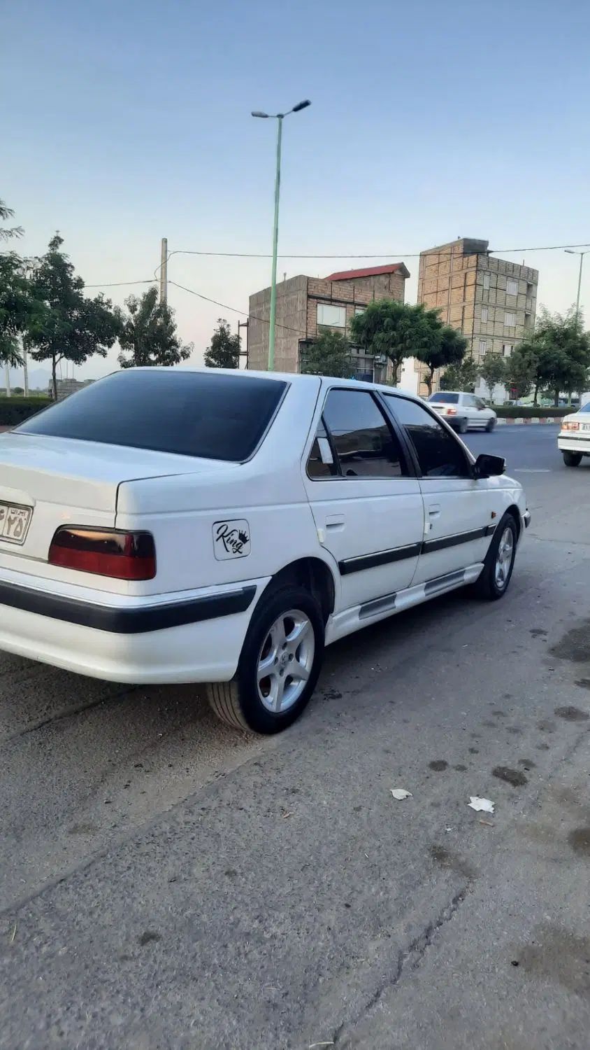 پژو پارس دوگانه سوز - 1386