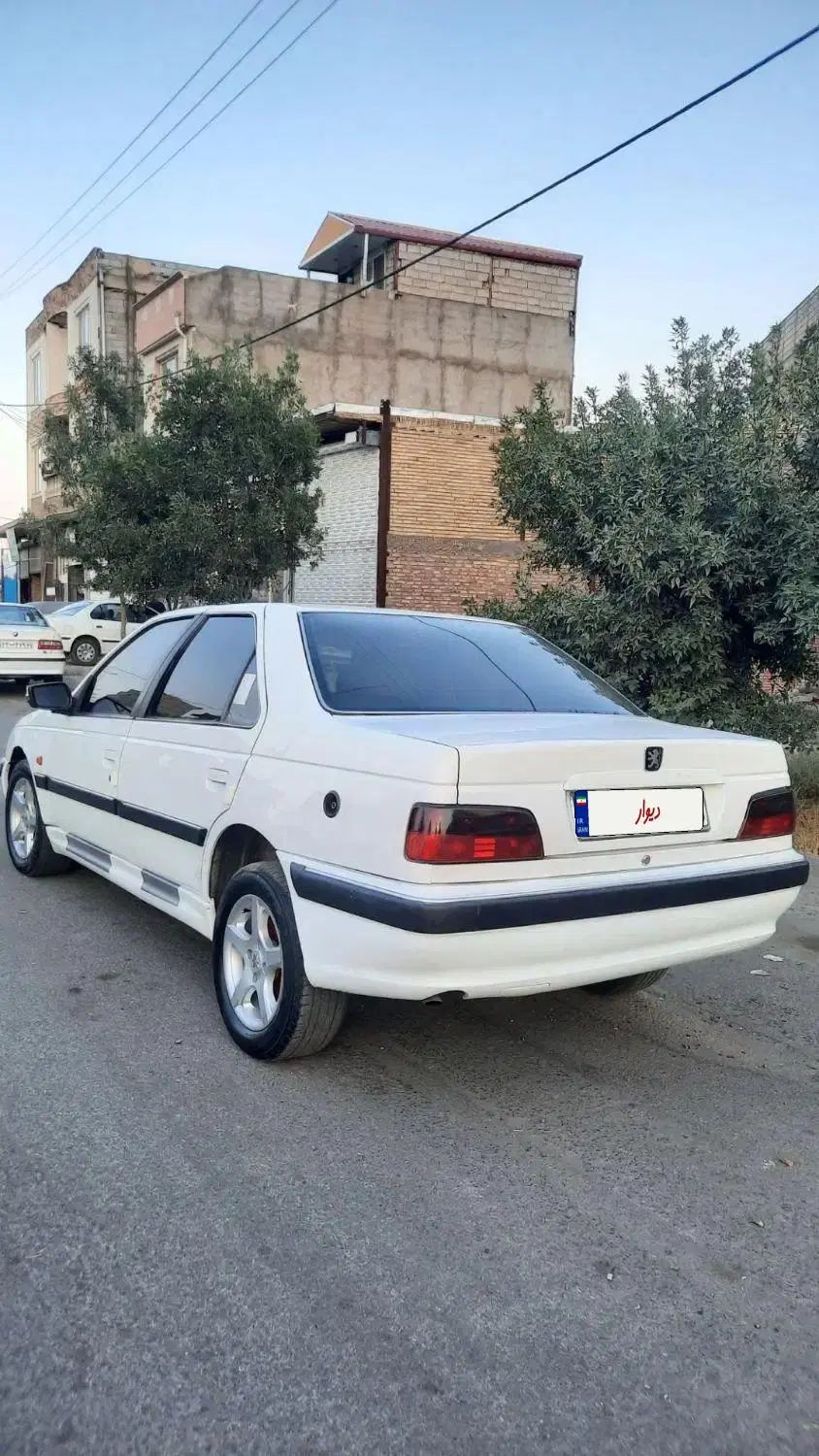 پژو پارس دوگانه سوز - 1386
