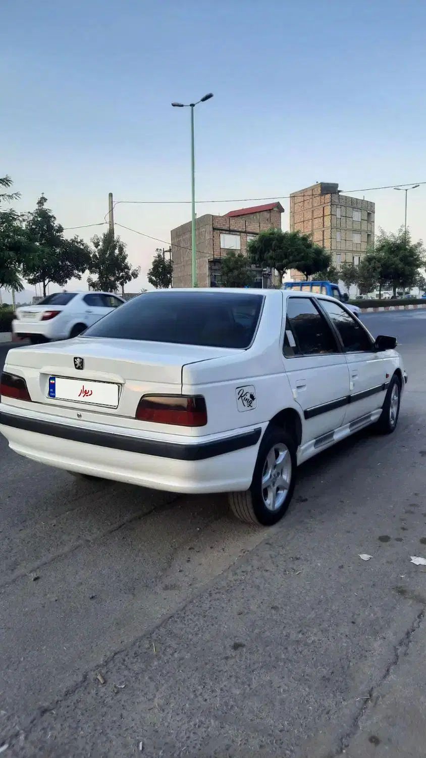 پژو پارس دوگانه سوز - 1386