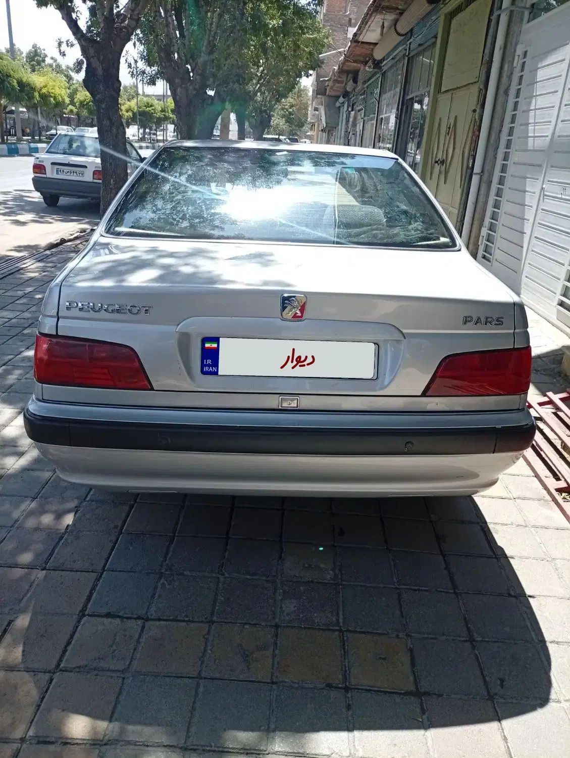پژو پارس دوگانه سوز - 1386