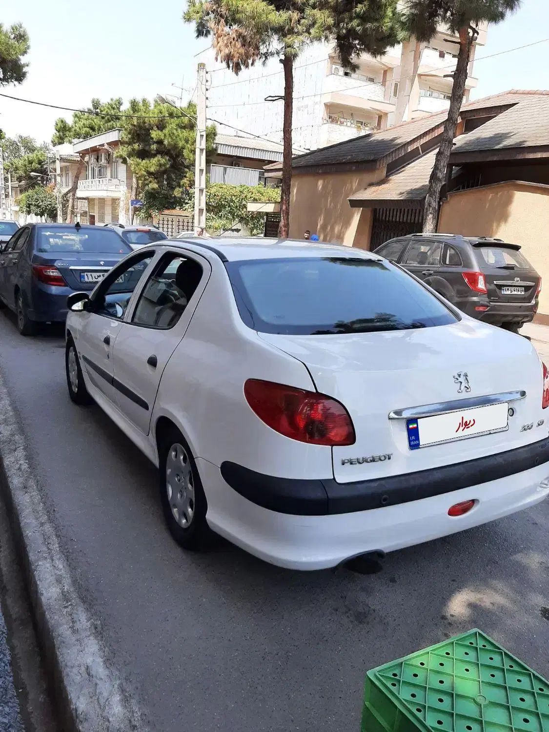پژو ۲۰۶ صندوق دار v8 - 1396