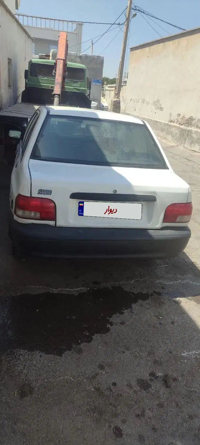 پراید صبا بنزینی - 1386