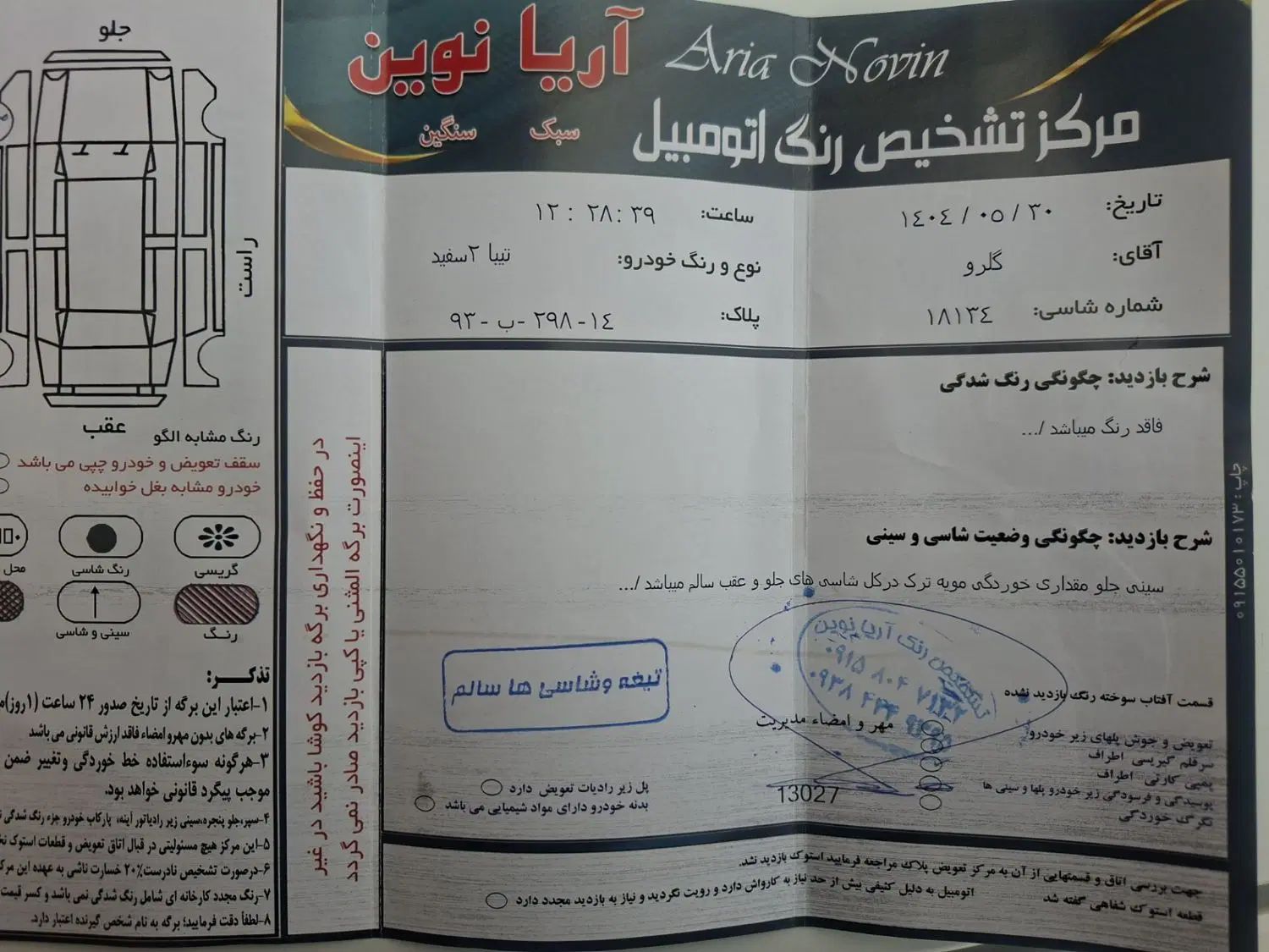 تیبا 2 SX - 1394