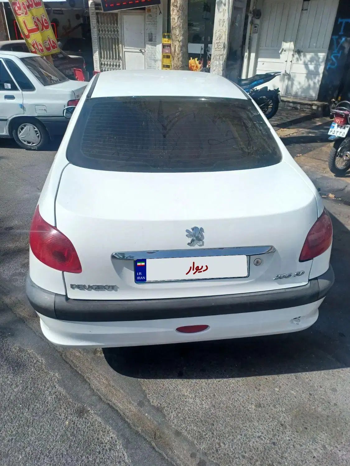 پژو ۲۰۶ صندوق دار v20 - 1390