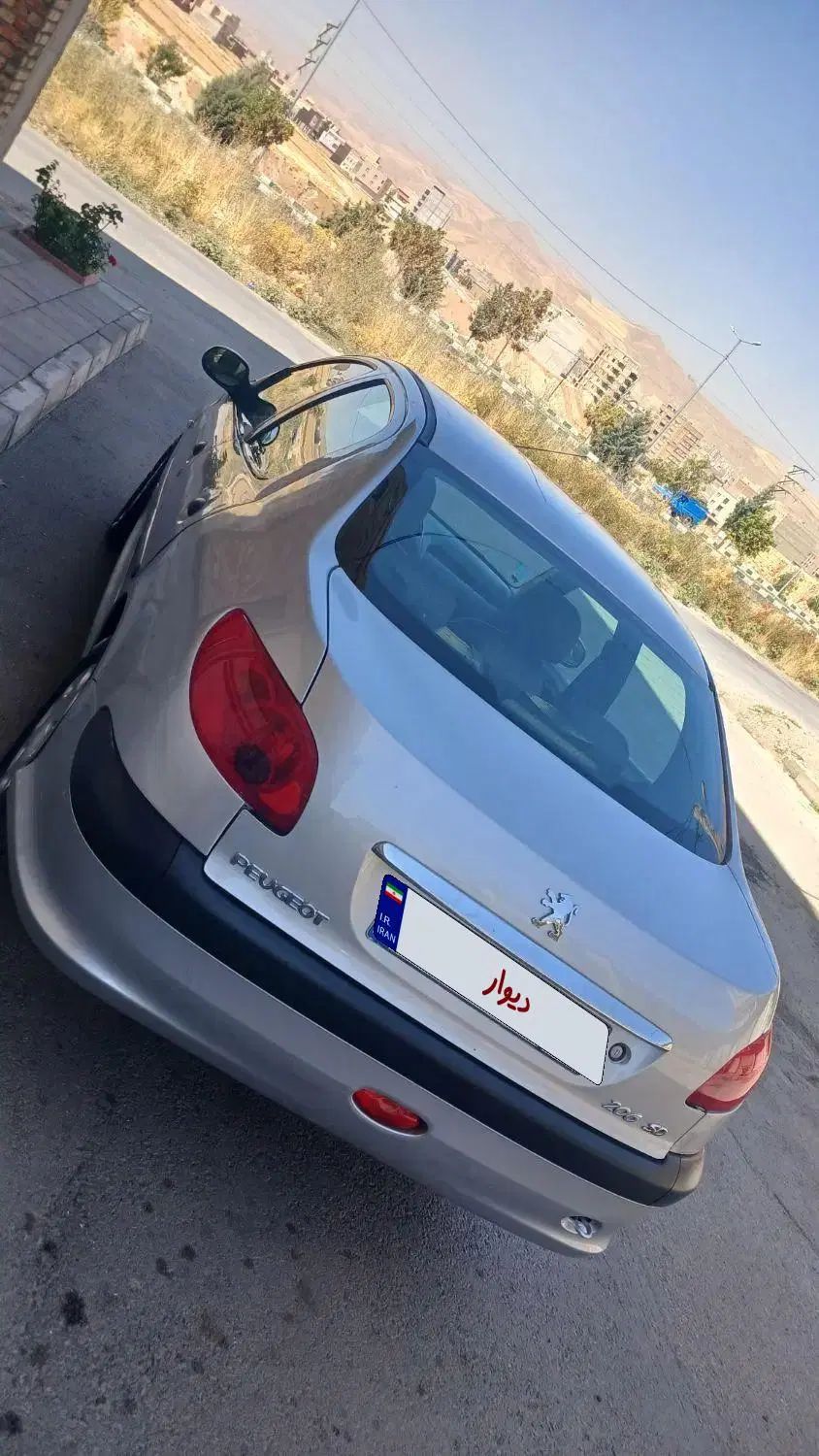 پژو ۲۰۶ صندوق دار v20 - 1386