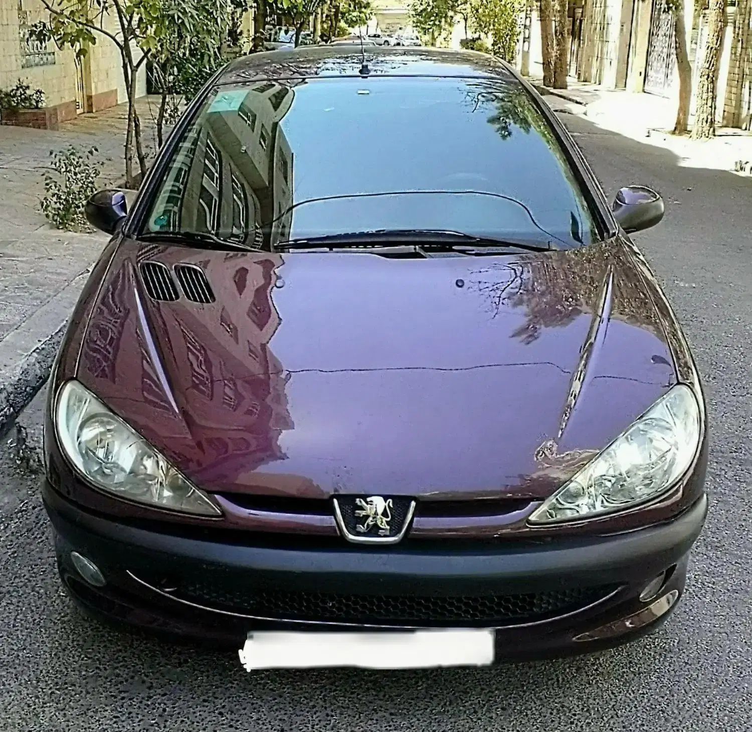 پژو ۲۰۶ صندوق دار v8 - 1396