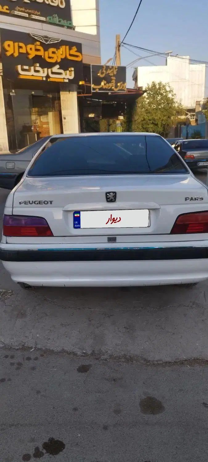 پژو پارس دوگانه سوز - 1389