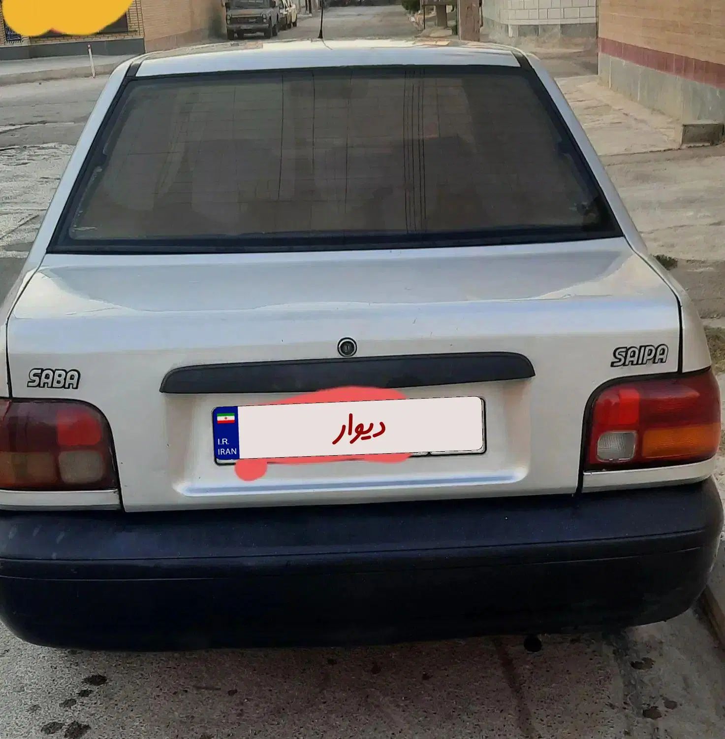 پراید صبا بنزینی - 1387