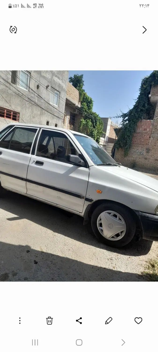 پراید صبا بنزینی - 1386