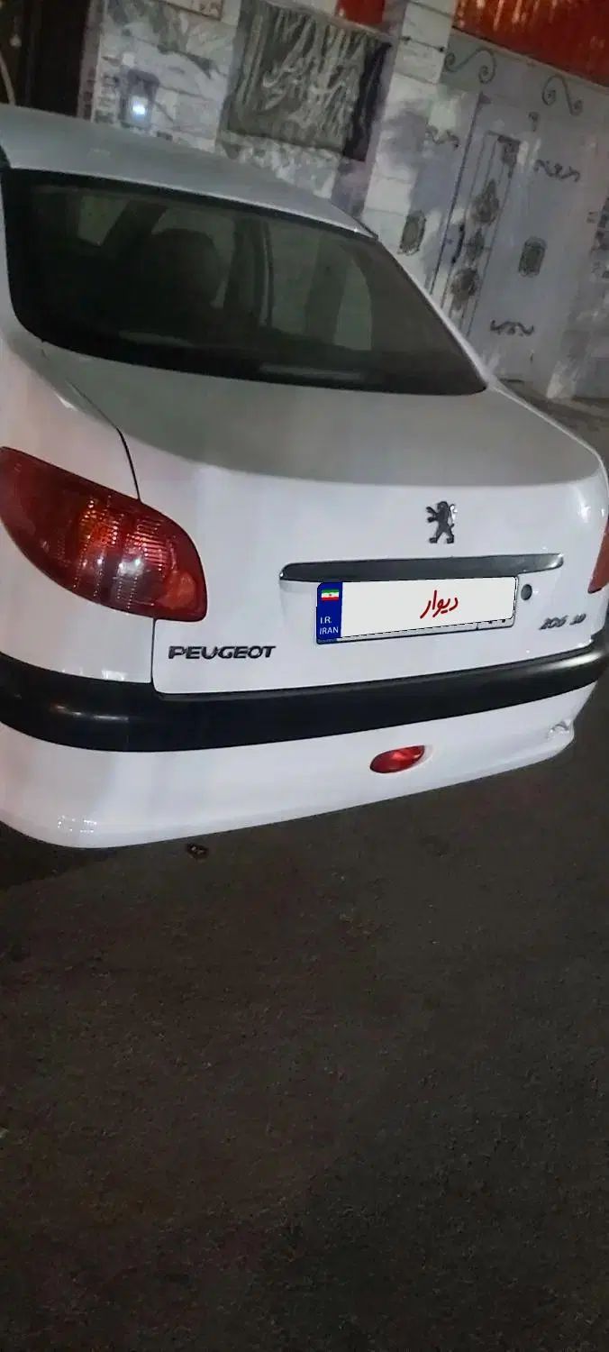 پژو ۲۰۶ صندوق دار v1 - 1390