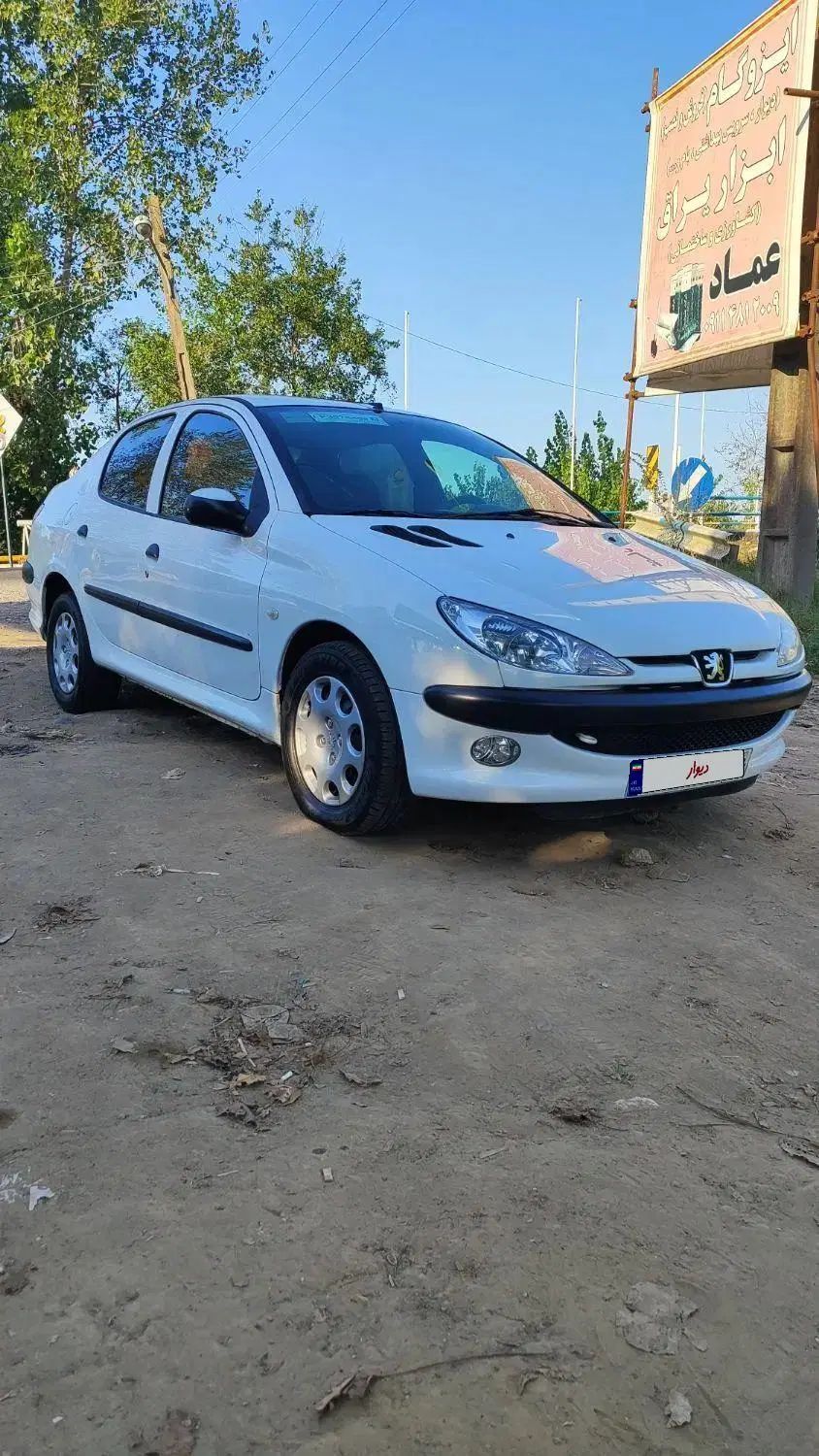 پژو ۲۰۶ صندوق دار v8 - 1395
