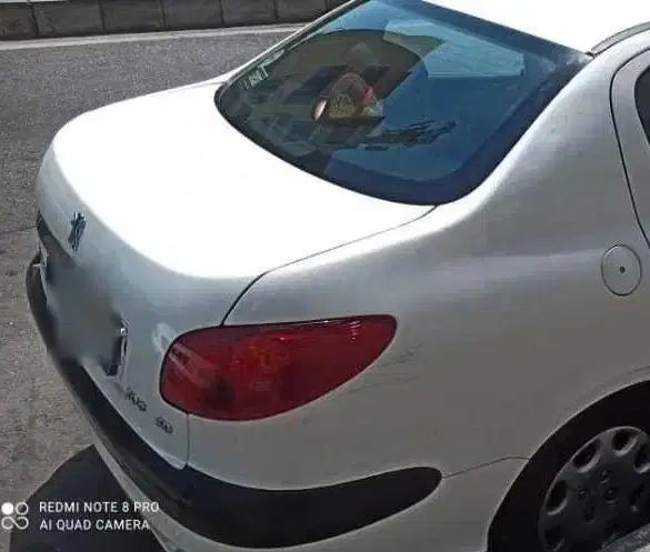 پژو ۲۰۶ صندوق دار v8 - 1397