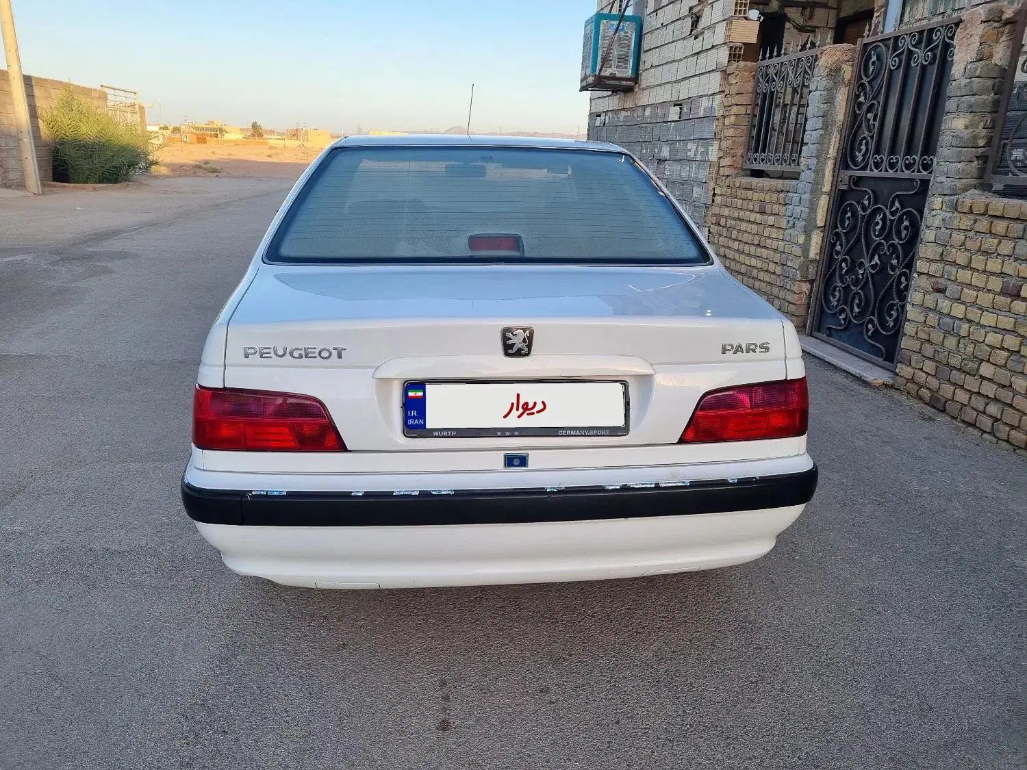 پژو پارس دوگانه سوز - 1390
