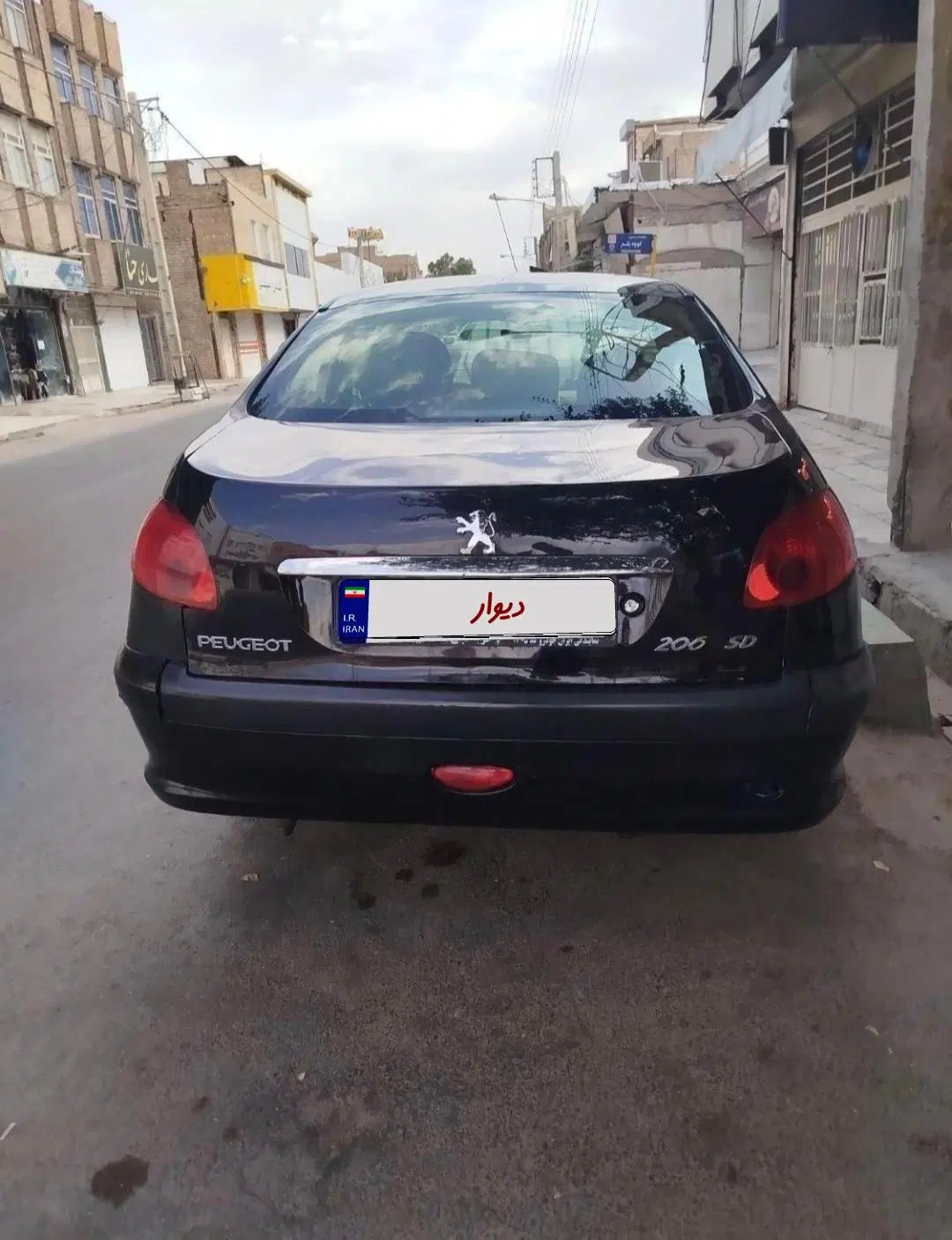 پژو ۲۰۶ صندوق دار v8 - 1394