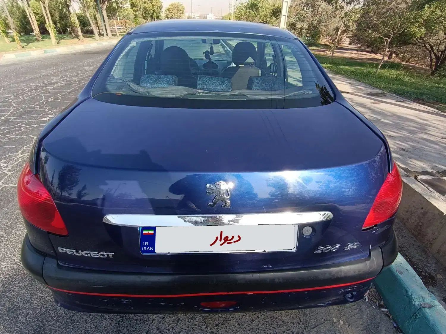 پژو ۲۰۶ صندوق دار v8 - 1388