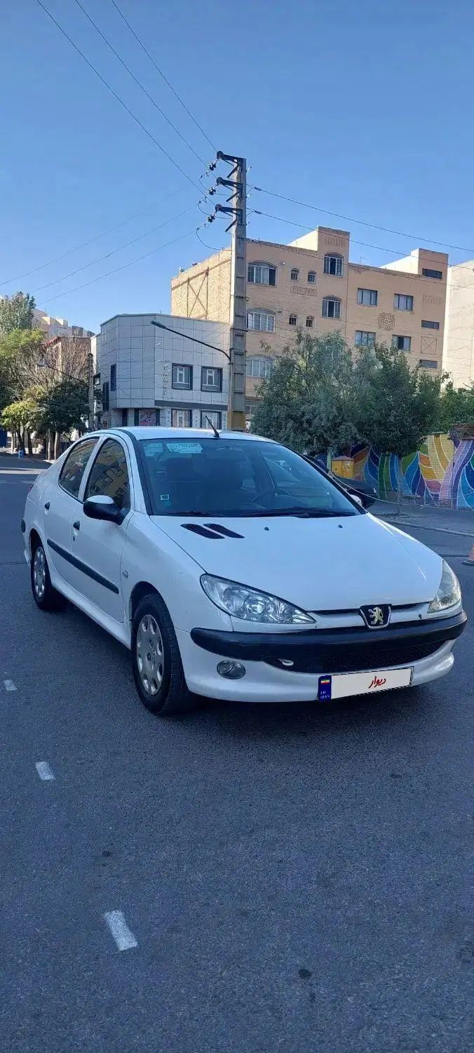 پژو ۲۰۶ صندوق دار v8 - 1395