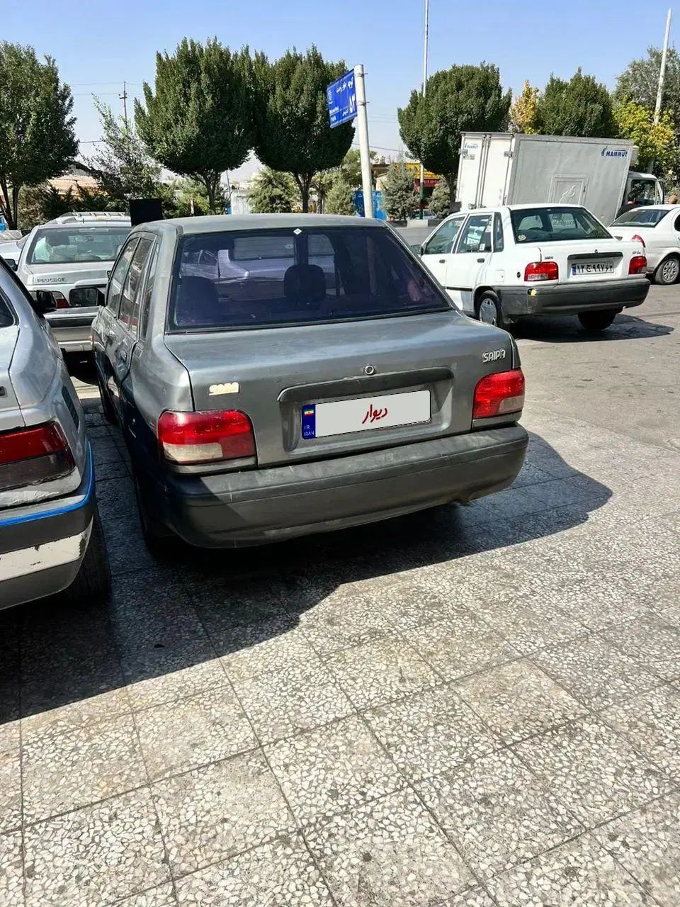 پراید صبا بنزینی - 1386