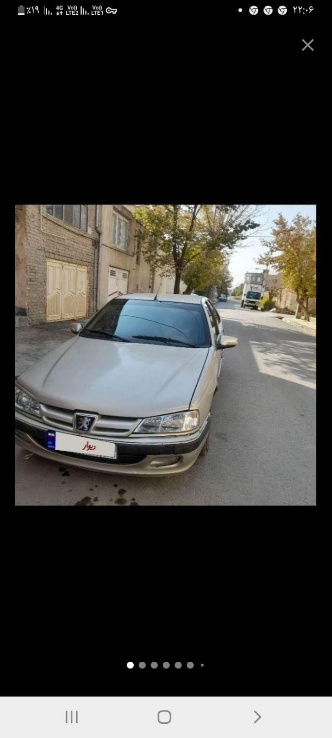 پژو پارس دوگانه سوز - 1379