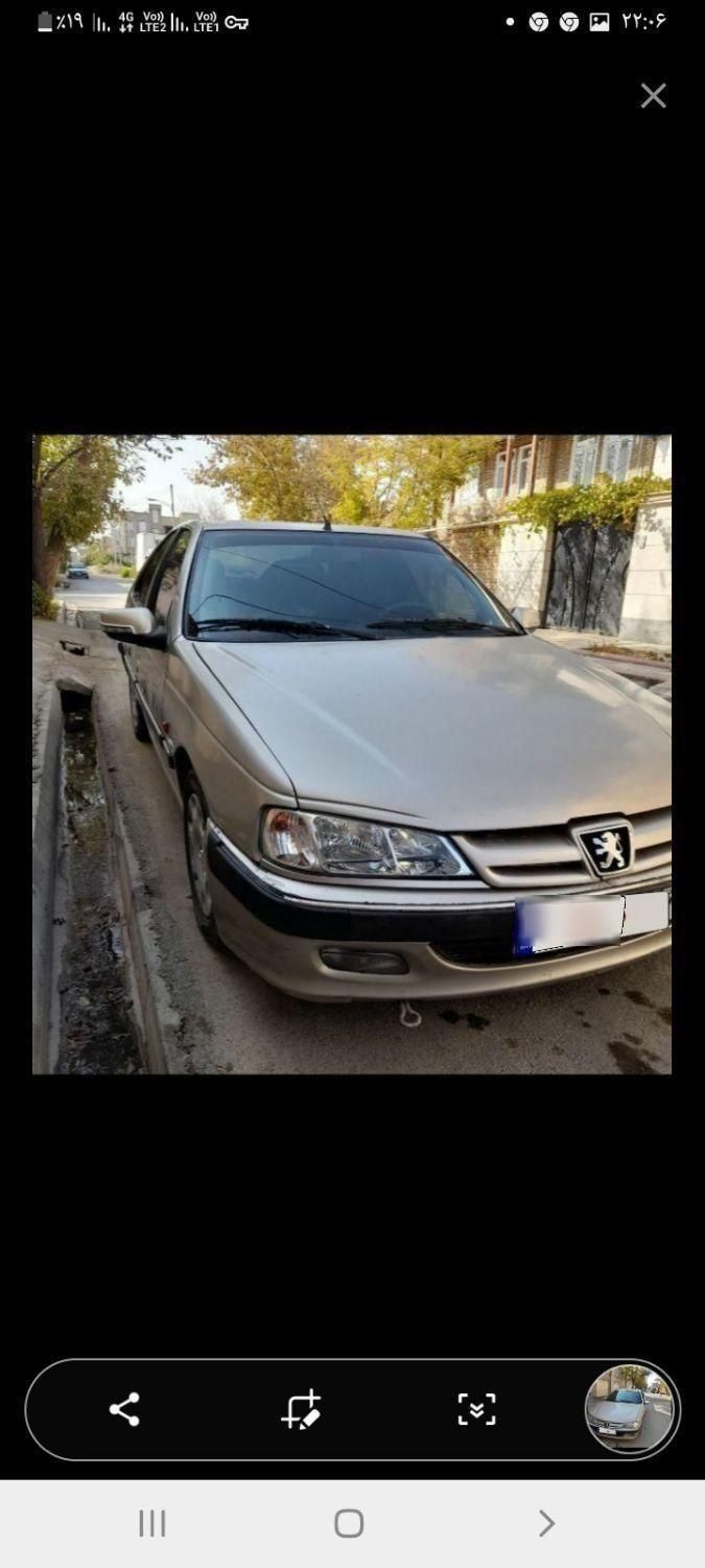 پژو پارس دوگانه سوز - 1379