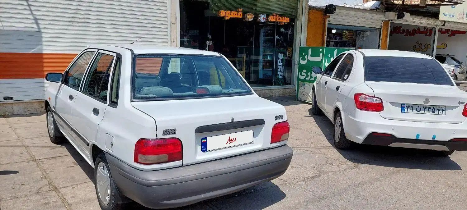 پراید صبا بنزینی - 1386