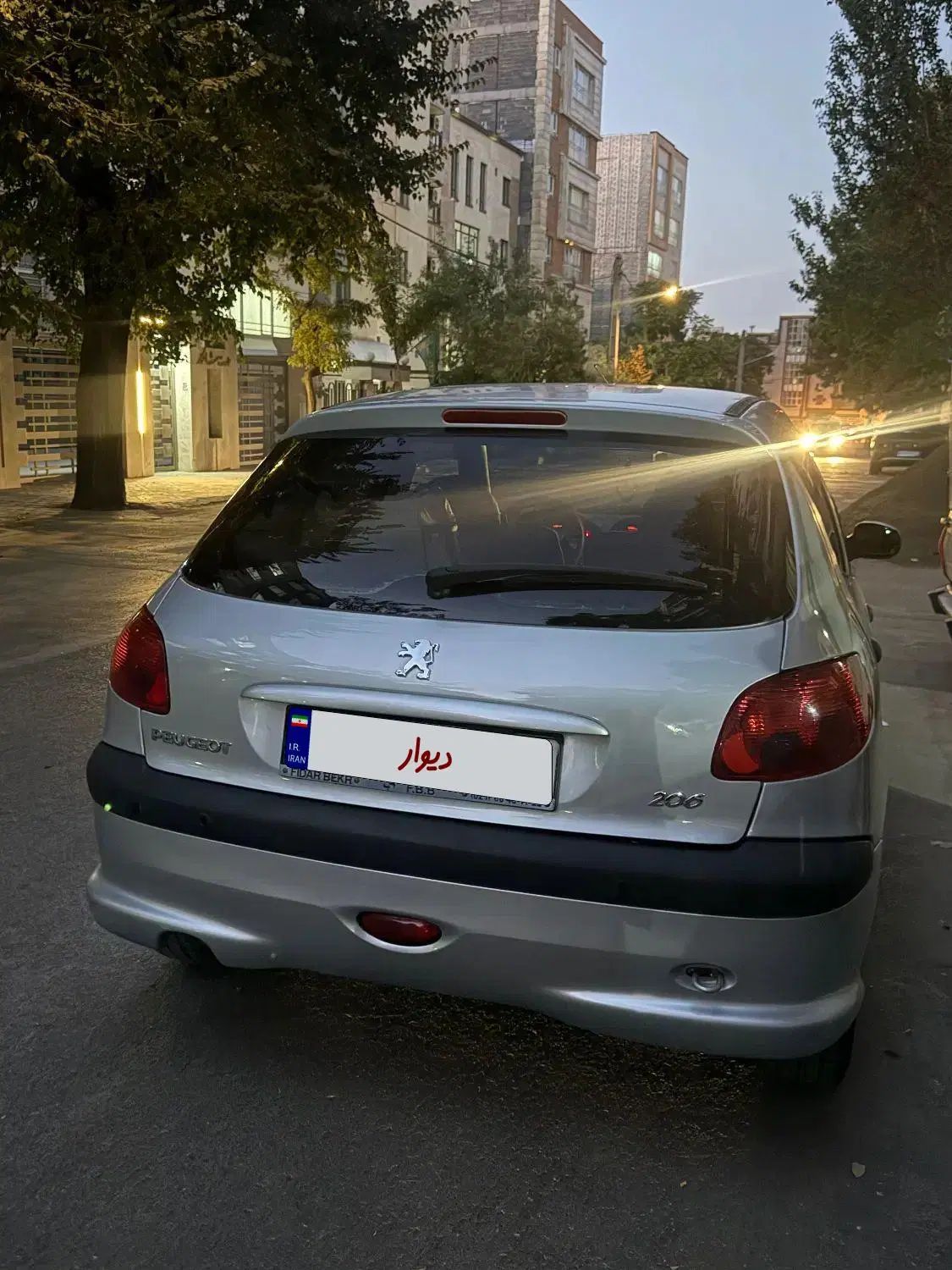 پژو 206 تیپ 2 - 1398