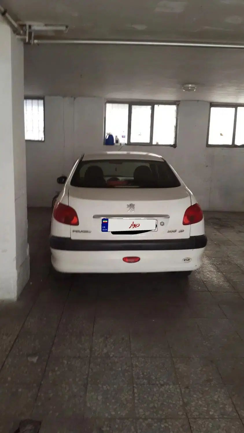 پژو ۲۰۶ صندوق دار v20 - 1390
