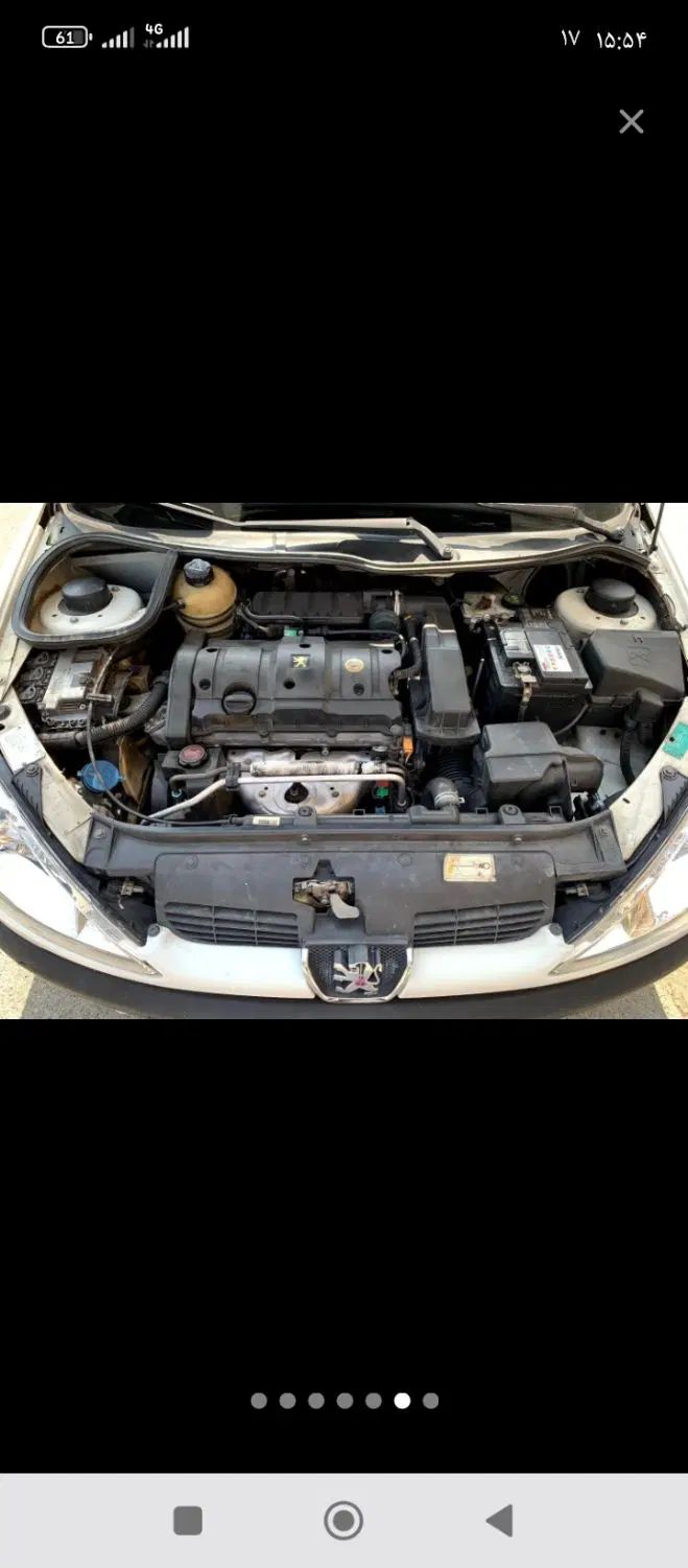 پژو ۲۰۶ صندوق دار v8 - 1386